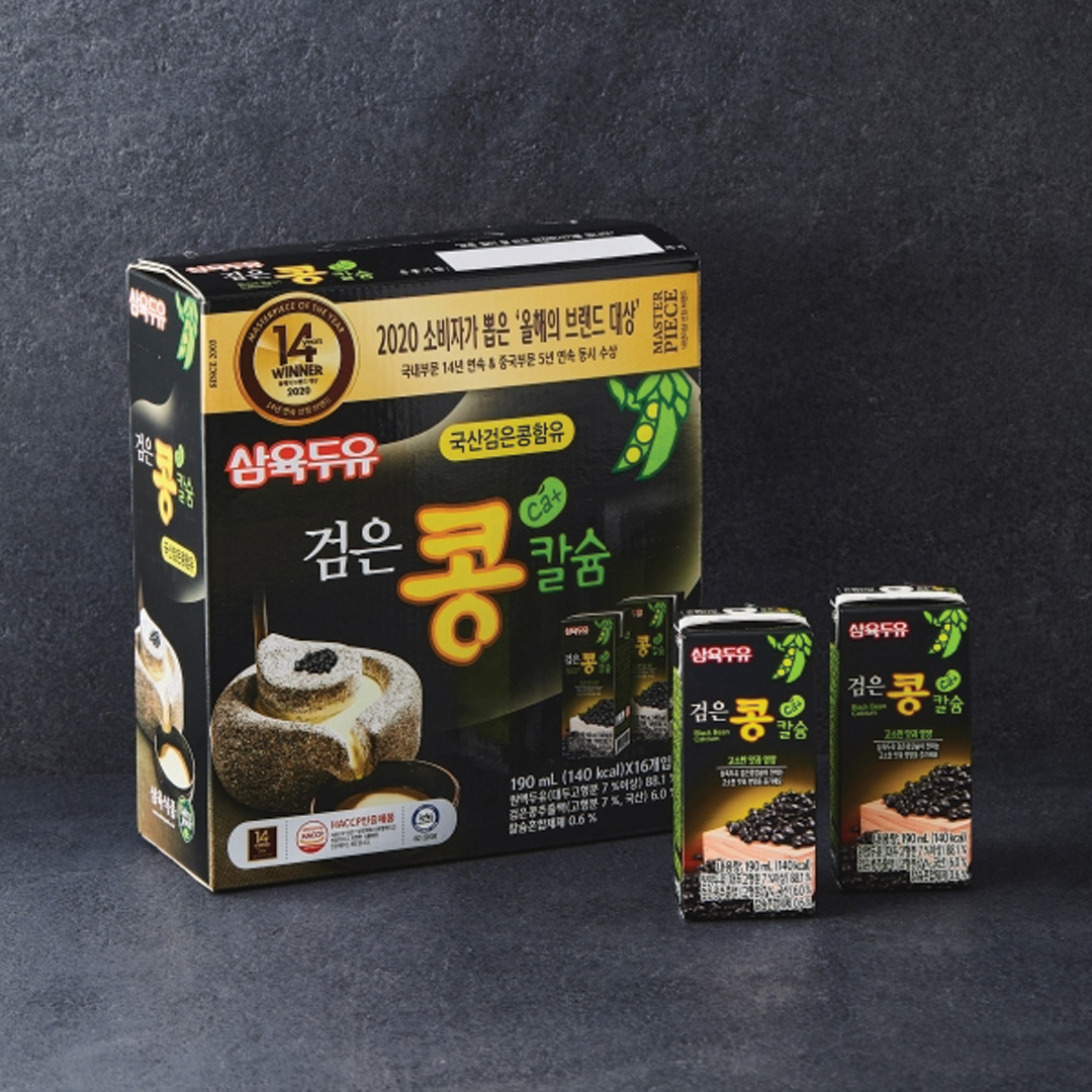 Black Soybean and Calcium Soy Milk 190ML*16