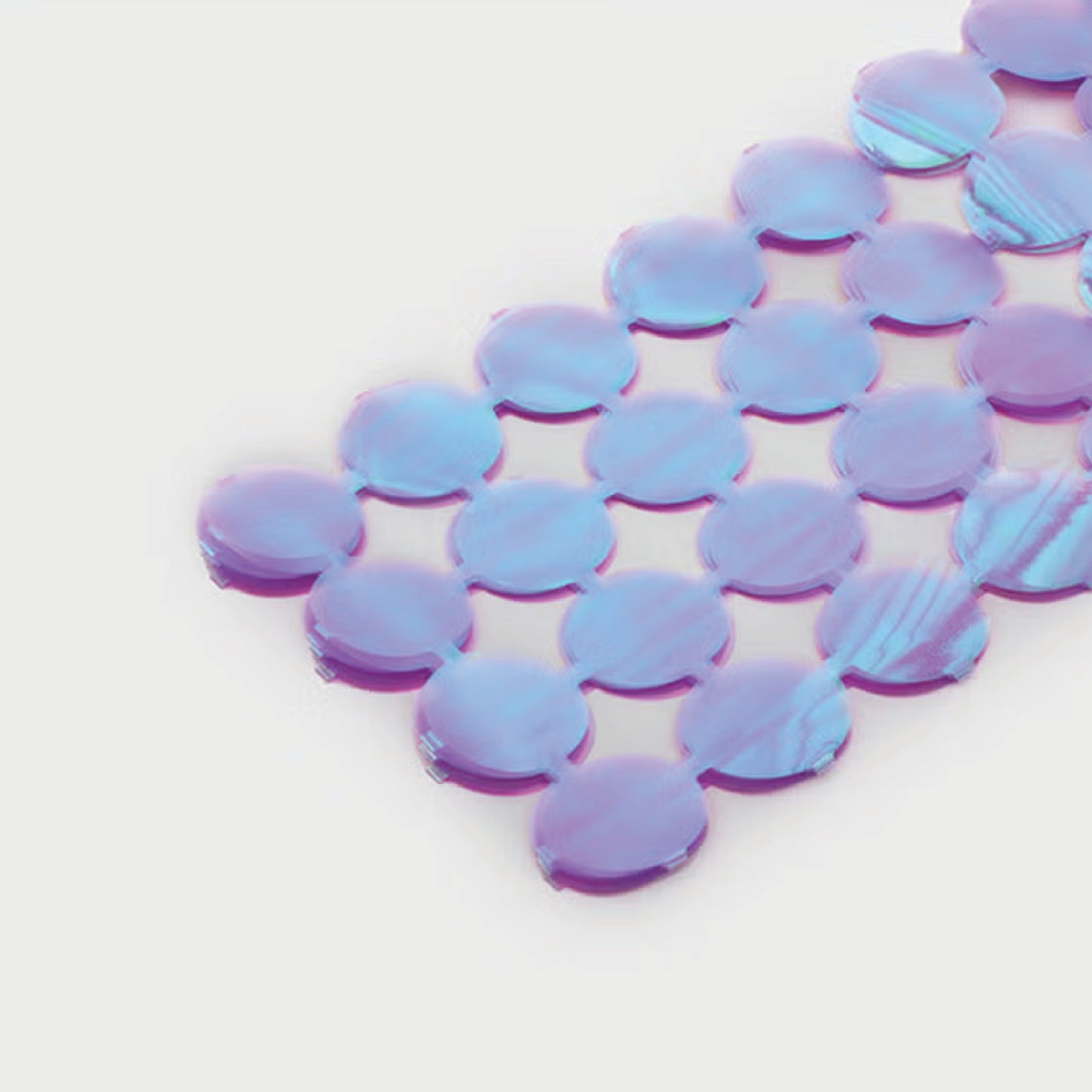 Aurora Pattern Party Curtain 1X2m (Purple)