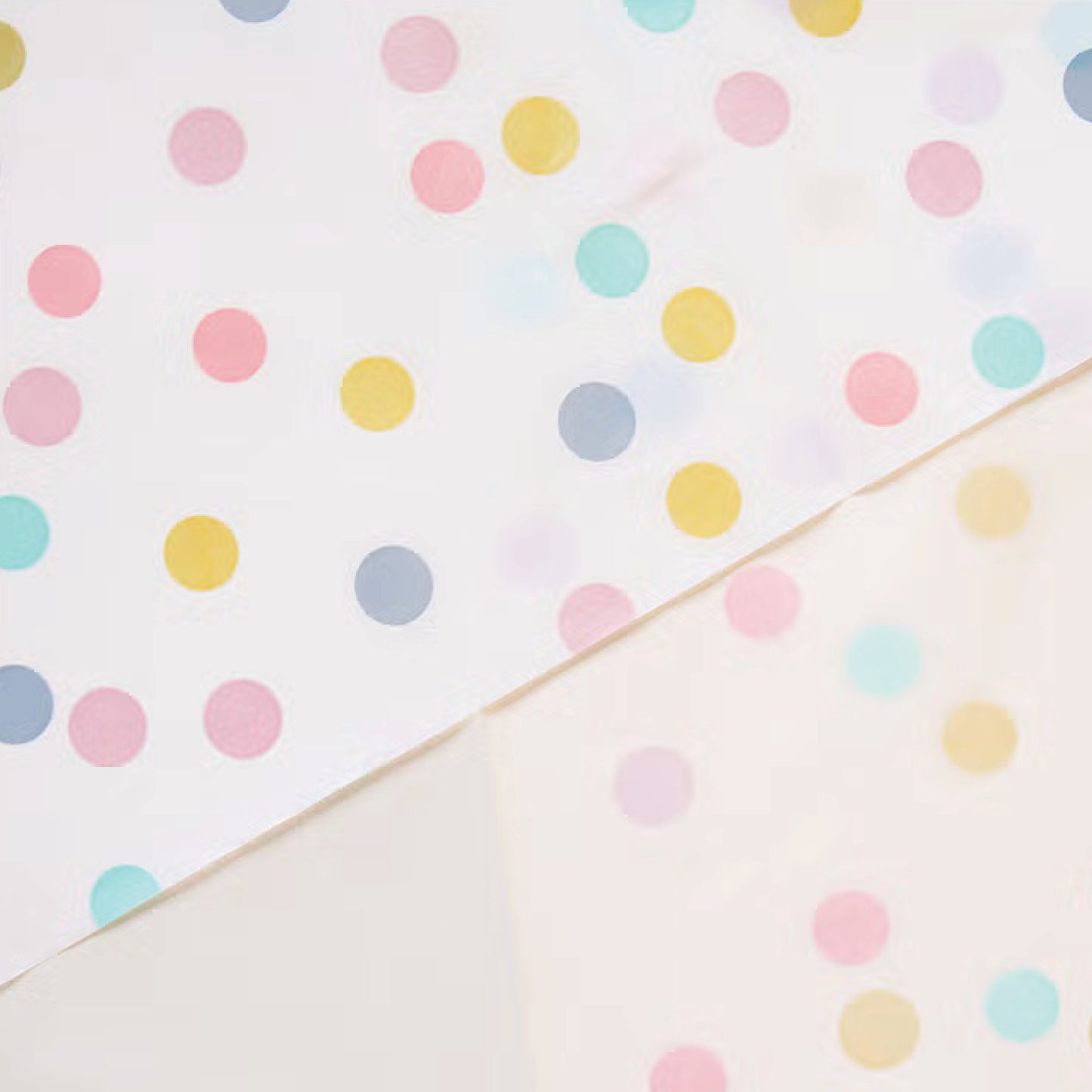 Party Tablecloth 180x130cm (Polka Dot)