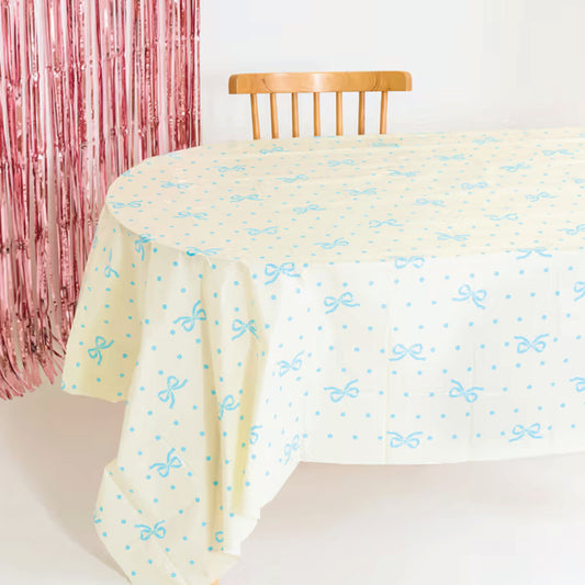 Party Tablecloth 180x130cm (Ribbon)