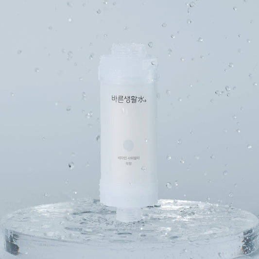 바른수 샤워필터 무향 Bareun Soo Korean Shower Filter (Unscented)