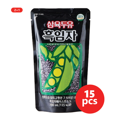 [Exp 02/Jul/2026][2+1] Samyuk Black Sesame Soy Milk 190ML*15