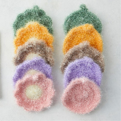 [KS365] Hand-made Scrubber (10units) | 폭신폭신 그립감 좋은 손뜨개 수세미 10매