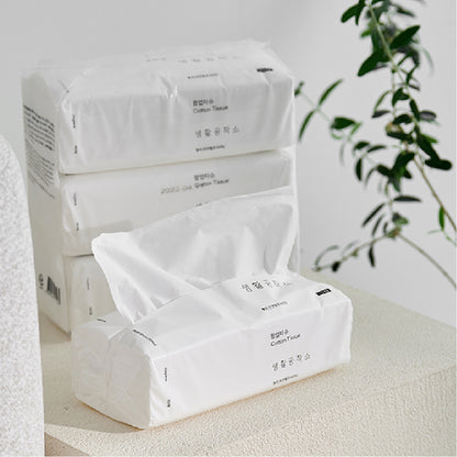 Cotton Pop-up Tissue / 3 packs * 180 sheets | 뽑아쓰는 팝업티슈 180매 3팩