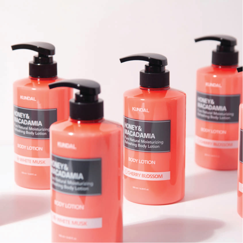 KUNDAL HONEY & MACADAMIA PURE BODY LOTION CHERRY BLOSSOM