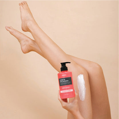 KUNDAL HONEY & MACADAMIA PURE BODY LOTION WHITE MUSK