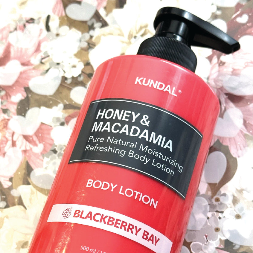 KUNDAL HONEY & MACADAMIA PURE BODY LOTION BLACKBERRY BAY