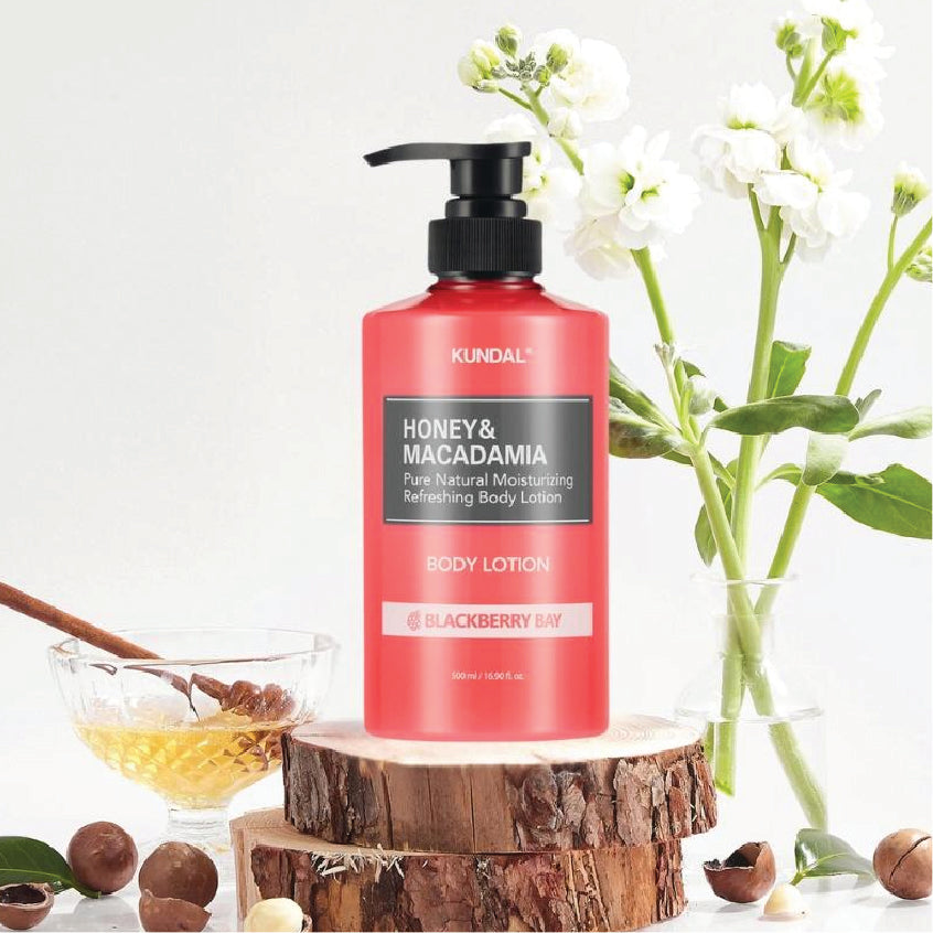 KUNDAL HONEY & MACADAMIA PURE BODY LOTION BLACKBERRY BAY