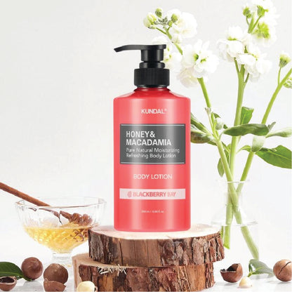 KUNDAL HONEY & MACADAMIA PURE BODY LOTION BLACKBERRY BAY