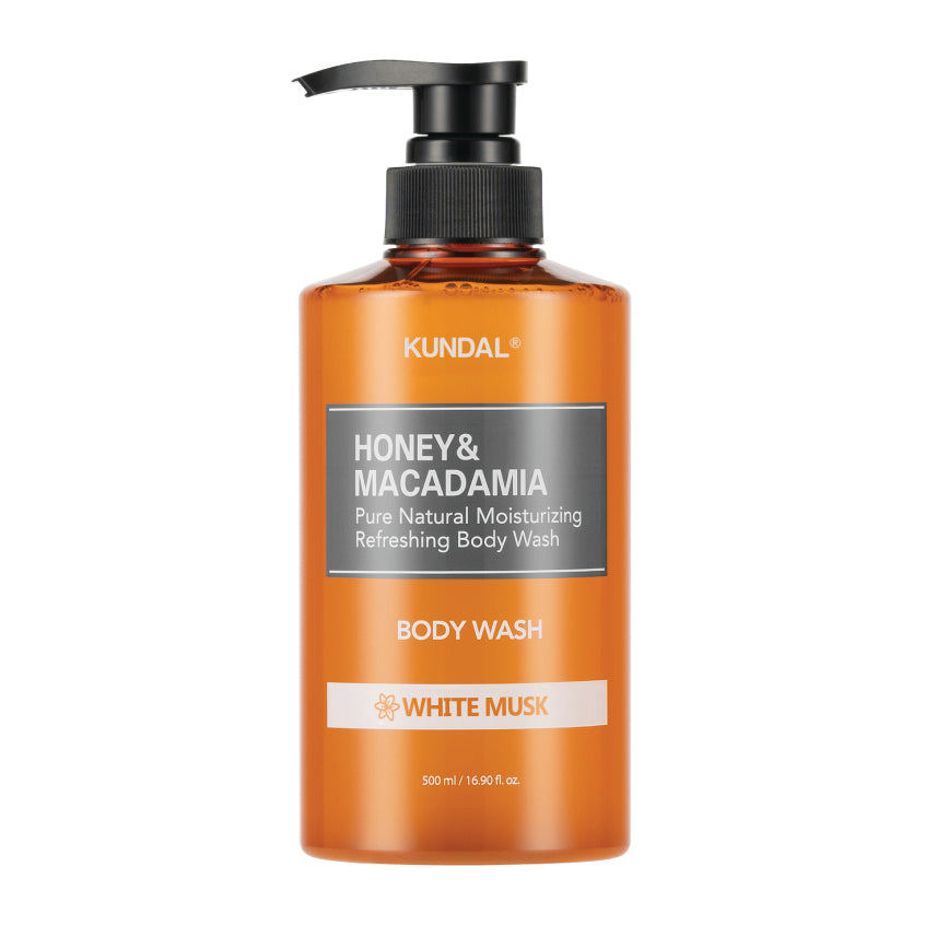 KUNDAL HONEY & MACADAMIA PURE BODY WASH WHITE MUSK