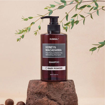 KUNDAL HONEY & MACADAMIA NATURE SHAMPOO BABY POWDER