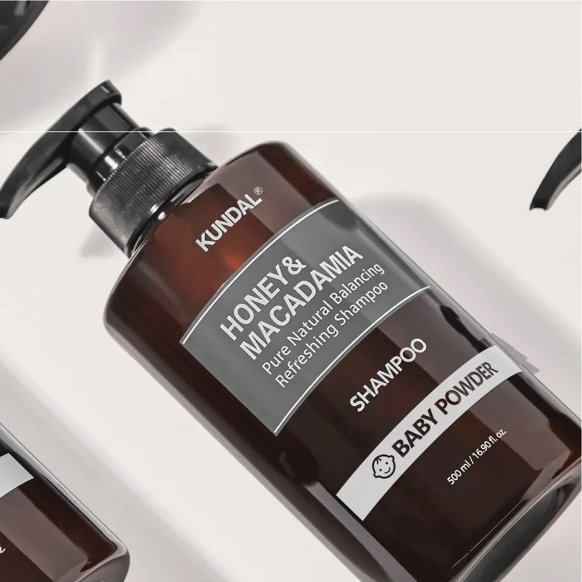 KUNDAL HONEY & MACADAMIA NATURE SHAMPOO BABY POWDER
