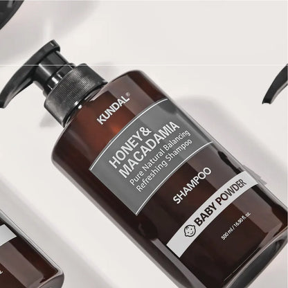 KUNDAL HONEY & MACADAMIA NATURE SHAMPOO BABY POWDER