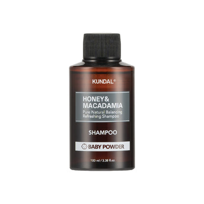 KUNDAL HONEY & MACADAMIA NATURE SHAMPOO BABY POWDER 100ml