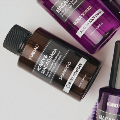 KUNDAL HONEY & MACADAMIA NATURE SHAMPOO BABY POWDER 100ml