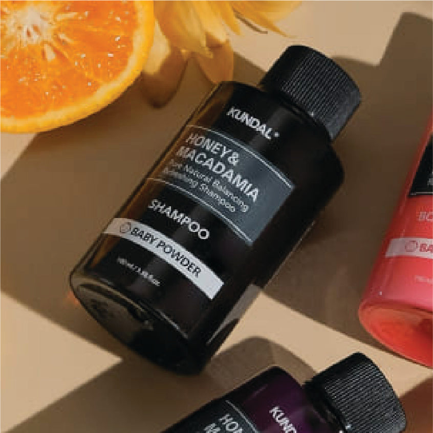 KUNDAL HONEY & MACADAMIA NATURE SHAMPOO BABY POWDER 100ml