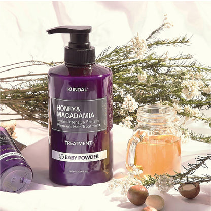 KUNDAL HONEY & MACADAMIA HAIR TREATMENT BABY POWDER