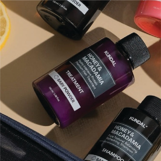 KUNDAL HONEY & MACADAMIA HAIR TREATMENT BABY POWDER 100ml