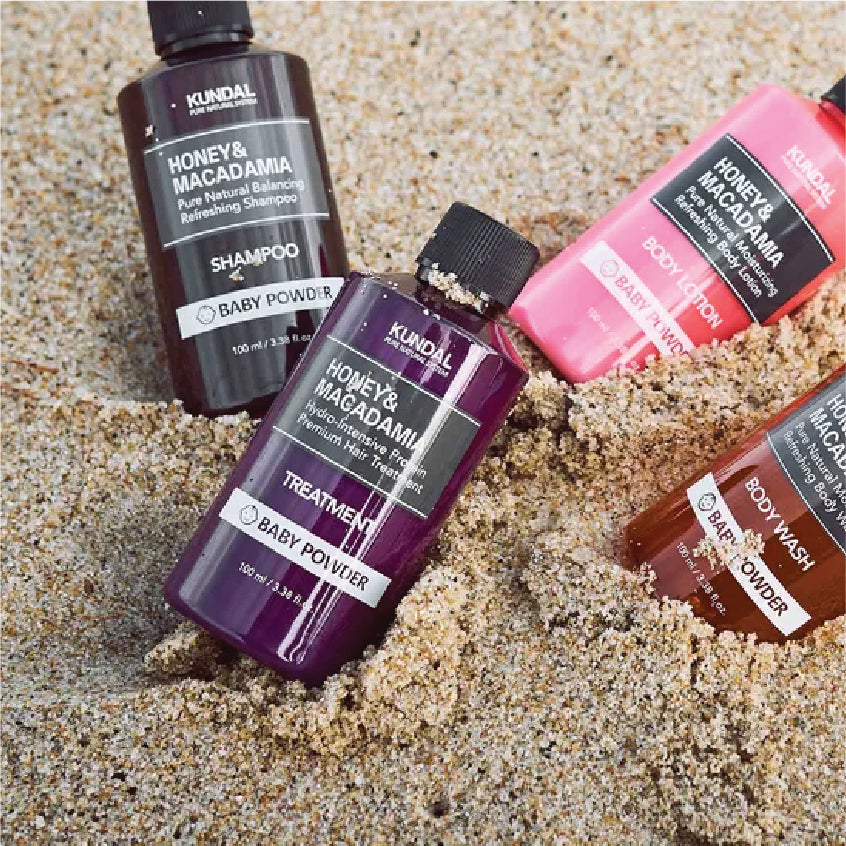 KUNDAL HONEY & MACADAMIA HAIR TREATMENT BABY POWDER 100ml