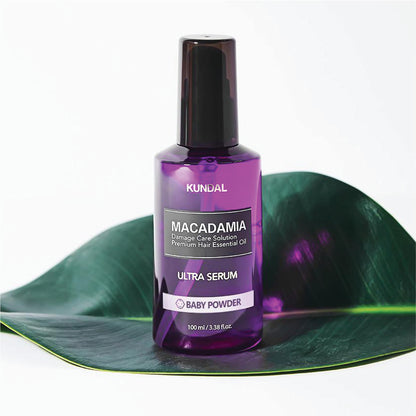 KUNDAL MACADAMIA ULTRA HAIR SERUM BABY POWDER