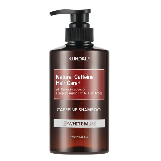 KUNDAL CAFFEINE SCALP SHAMPOO WHITE MUSK