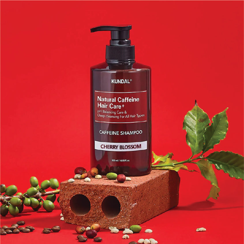 KUNDAL CAFFEINE SCALP SHAMPOO CHERRY BLOSSOM