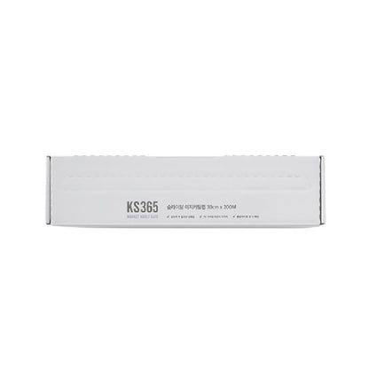 [KS365] Easy Sliding-cut Plastic Wrap (30cm * 200m) | [KS365] 위생적인 슬라이딩 이지커팅랩 (30cm*200M)