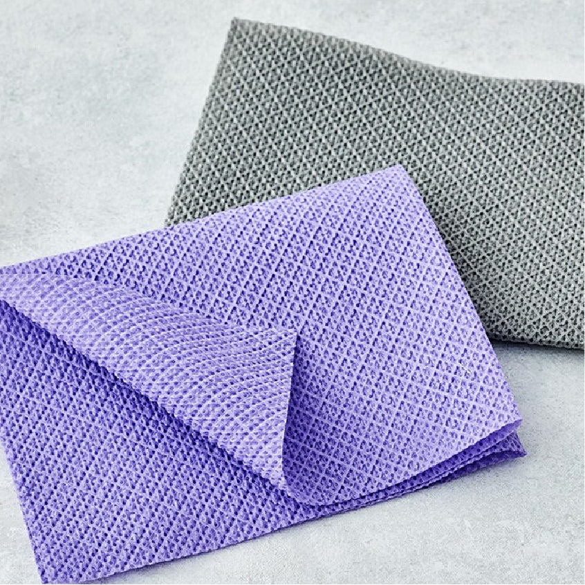 [KS365] Disposable Single-use Scrubbers (120sheets) | [KS365] 접혀있어 편리한 원데이 일회용 수세미 120매