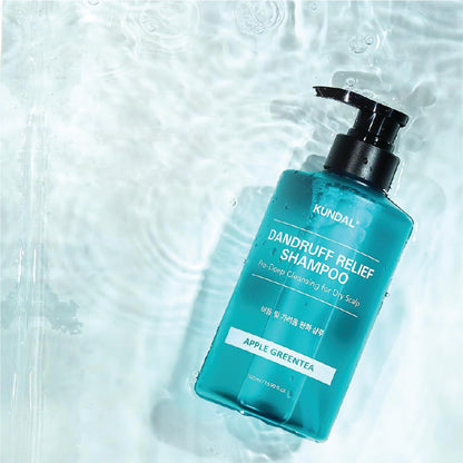 KUNDAL PRO-CLEAN DANDRUFF SHAMPOO APPLE GREEN TEA