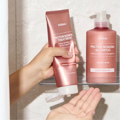 KUNDAL PROTEIN BONDING NO WASH TREATMENT VIOLET MUGUET