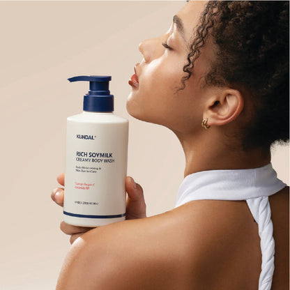 KUNDAL RICH SOYMILK CREAMY BODY WASH MELLOW VANILLA