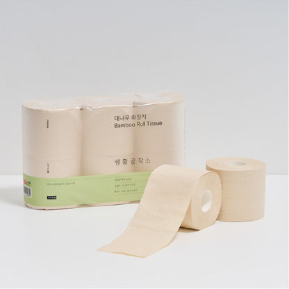 Bamboo Roll Tissue 27m x 6 roll