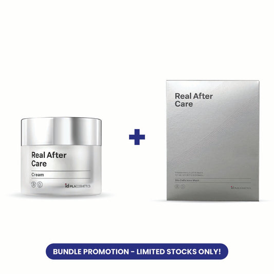 ID PLACOSMETICS REAL AFTER CARE MASK (5EA) + CREAM 50ML