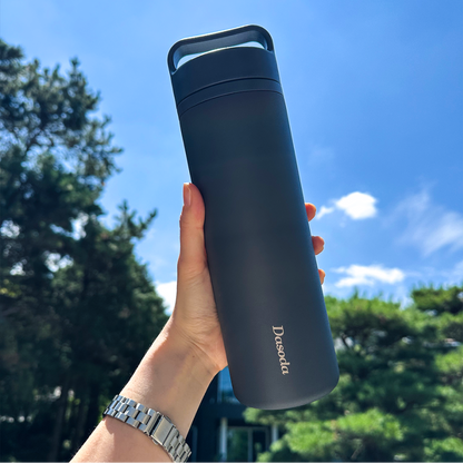 Dasoda Thermos Tumbler - Urban Grey | 다소다 이지십 보온병 보온 보냉 물통 물병 텀블러 600ml, 어반그레이