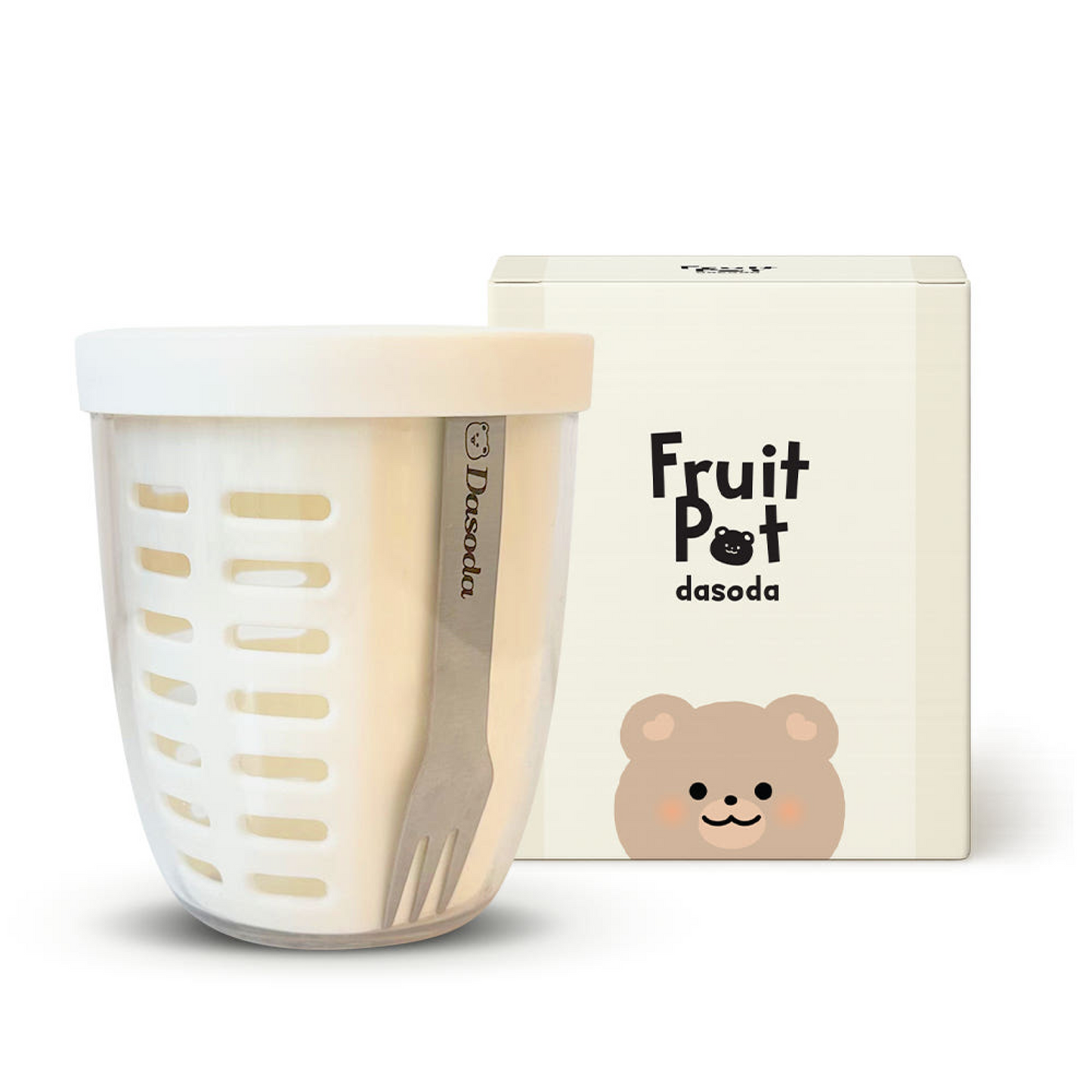 Dasoda Meal prep containers + Fruitpot | 다소다 후르츠팟 도시락통 과일 샐러드 밀프랩 용기 프루팟