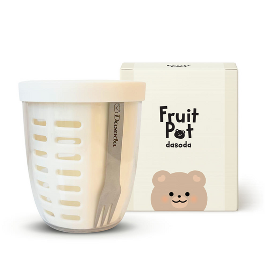 Dasoda Meal prep containers + Fruitpot | 다소다 후르츠팟 도시락통 과일 샐러드 밀프랩 용기 프루팟