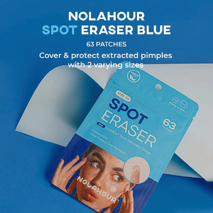 NOLAHOUR Spot Eraser Step 2 (Blue - Invisible + Spot Recovery Stage) 63 Patches