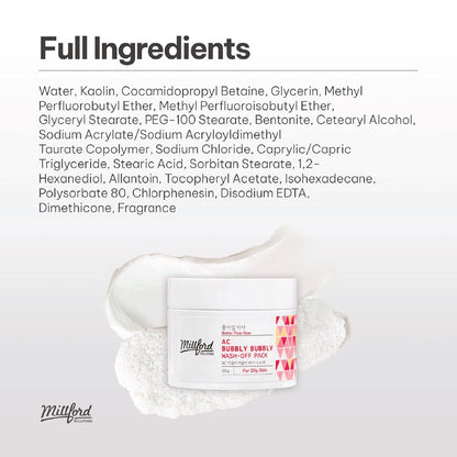 Millford AC Bubbly Bubbly Wash-Off Pack