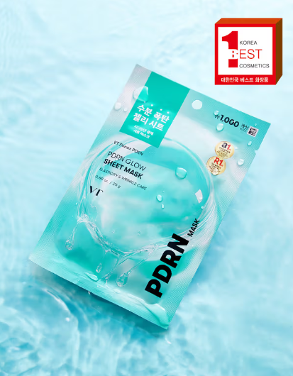 PDRN Glow Sheet Mask VT PDRN 광채시트마스크 1매 25 g
