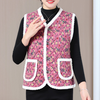 김장조끼 Korean Kimjang Vest - Pink (Free Size)