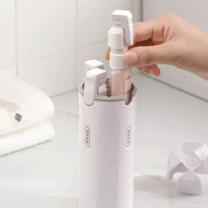 4 in 1 Travel pump Bottle (White)