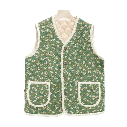 김장조끼 Korean Kimjang Vest - Green (Free Size)