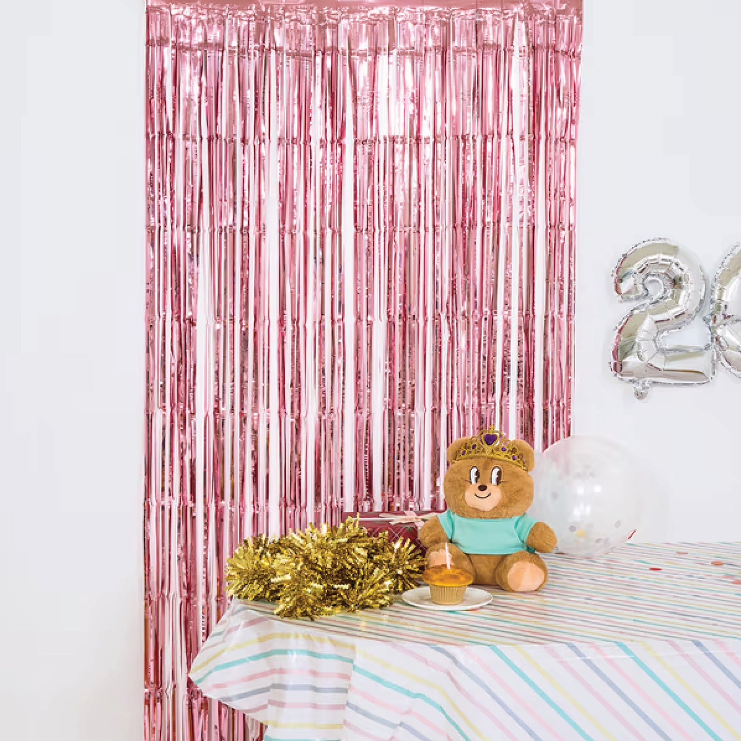 Color Party Curtain 1X2m (Pink)