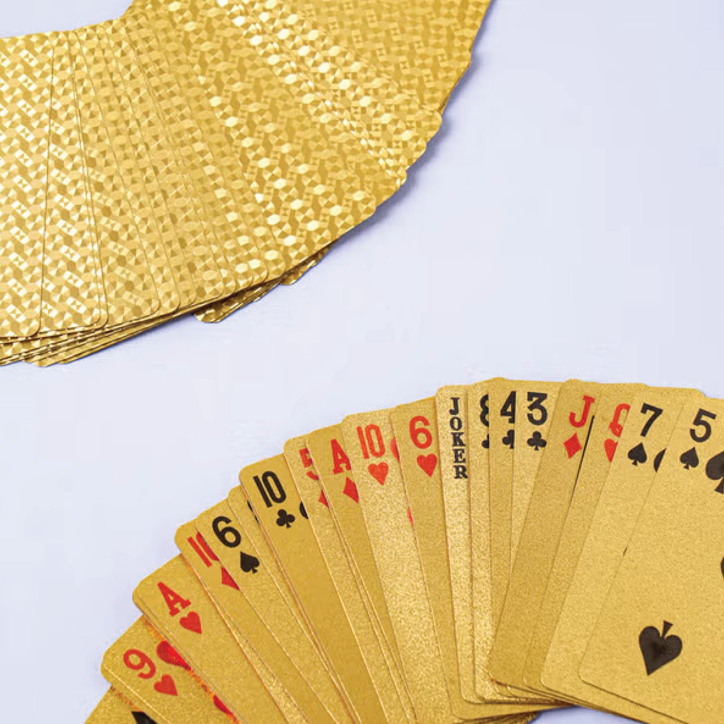 Gold Foil Flex Playing Cards
