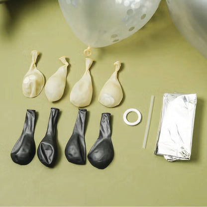 Balloon Decoration Set (14pcs, Silver)