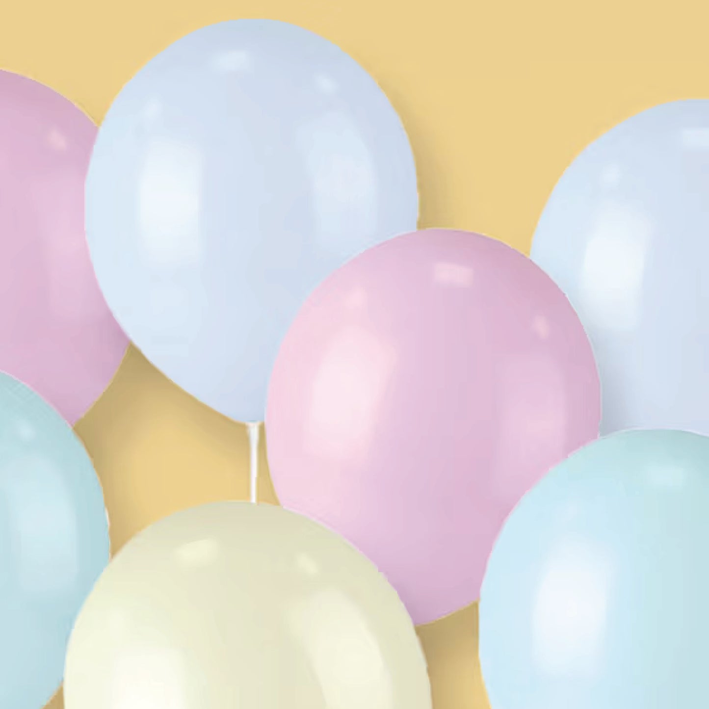 Pastel Mixed Balloons 30cm