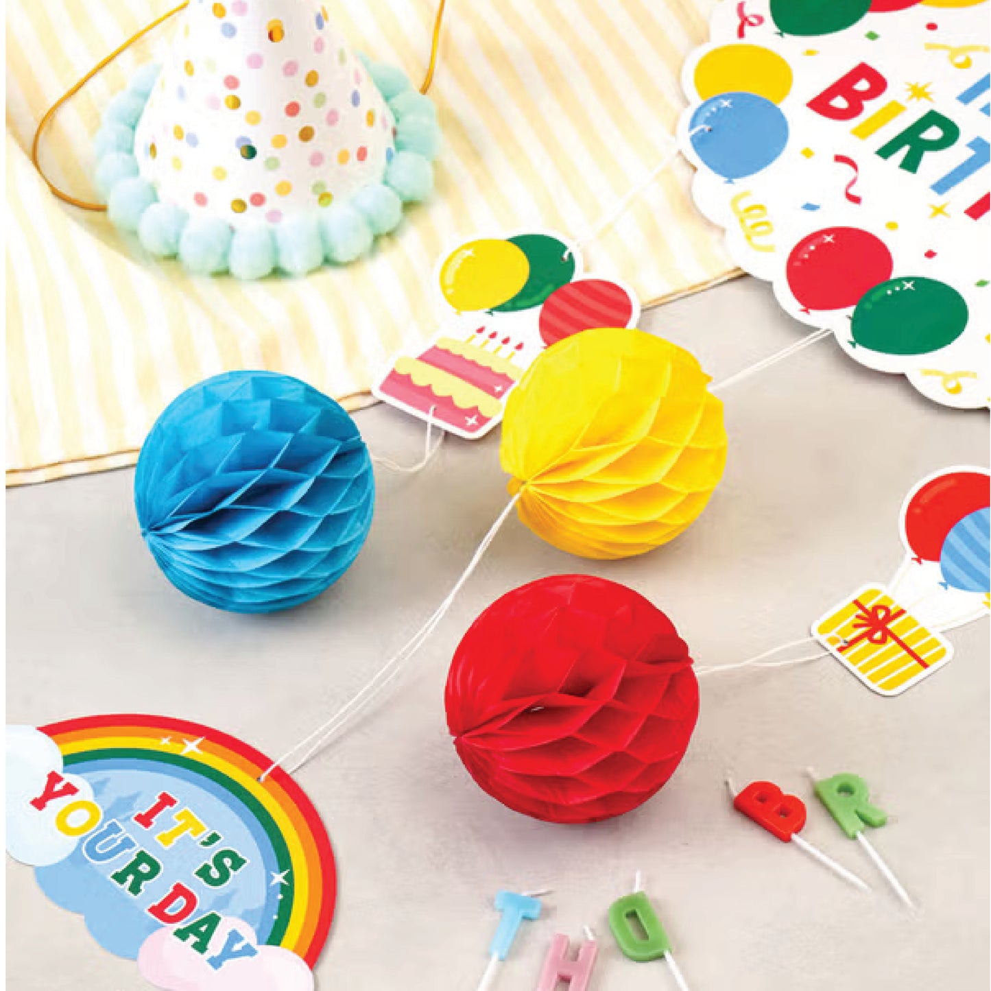Birthday Party Mobile Decoration (Balloon)