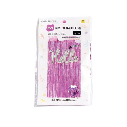 Hologram Party Curtain