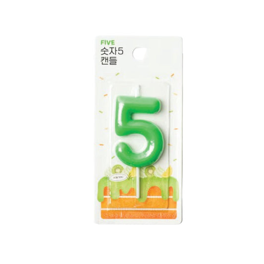 Number Candle 5