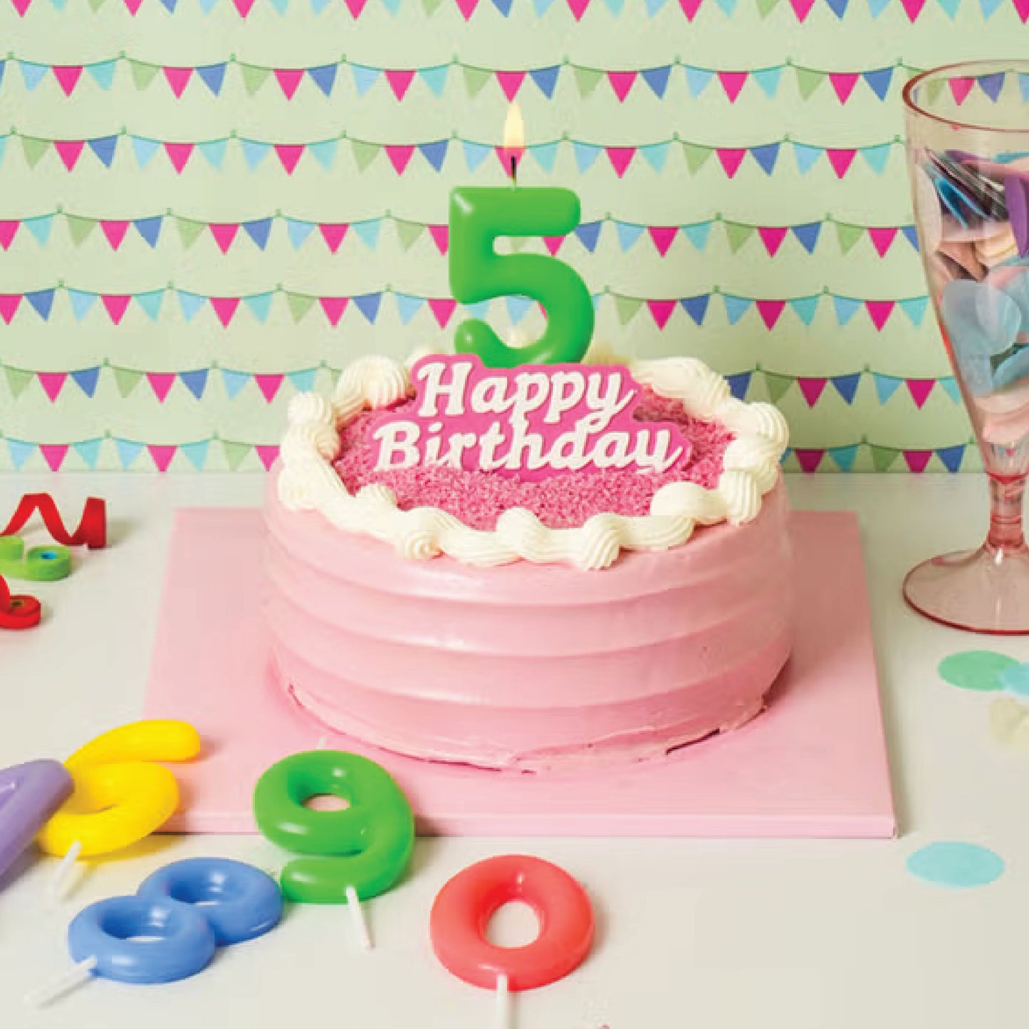 Number Candle 5